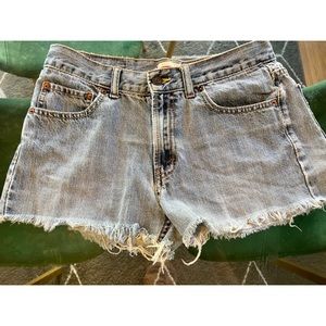 Vintage Levi’s Cutoff Denim Shorts